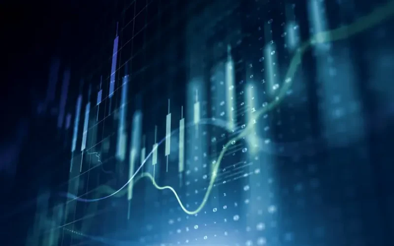 Currency and Exchange Stock Chart for Finance and Economy Display Currency and Exchange Stock Chart for Finance and Economy Display